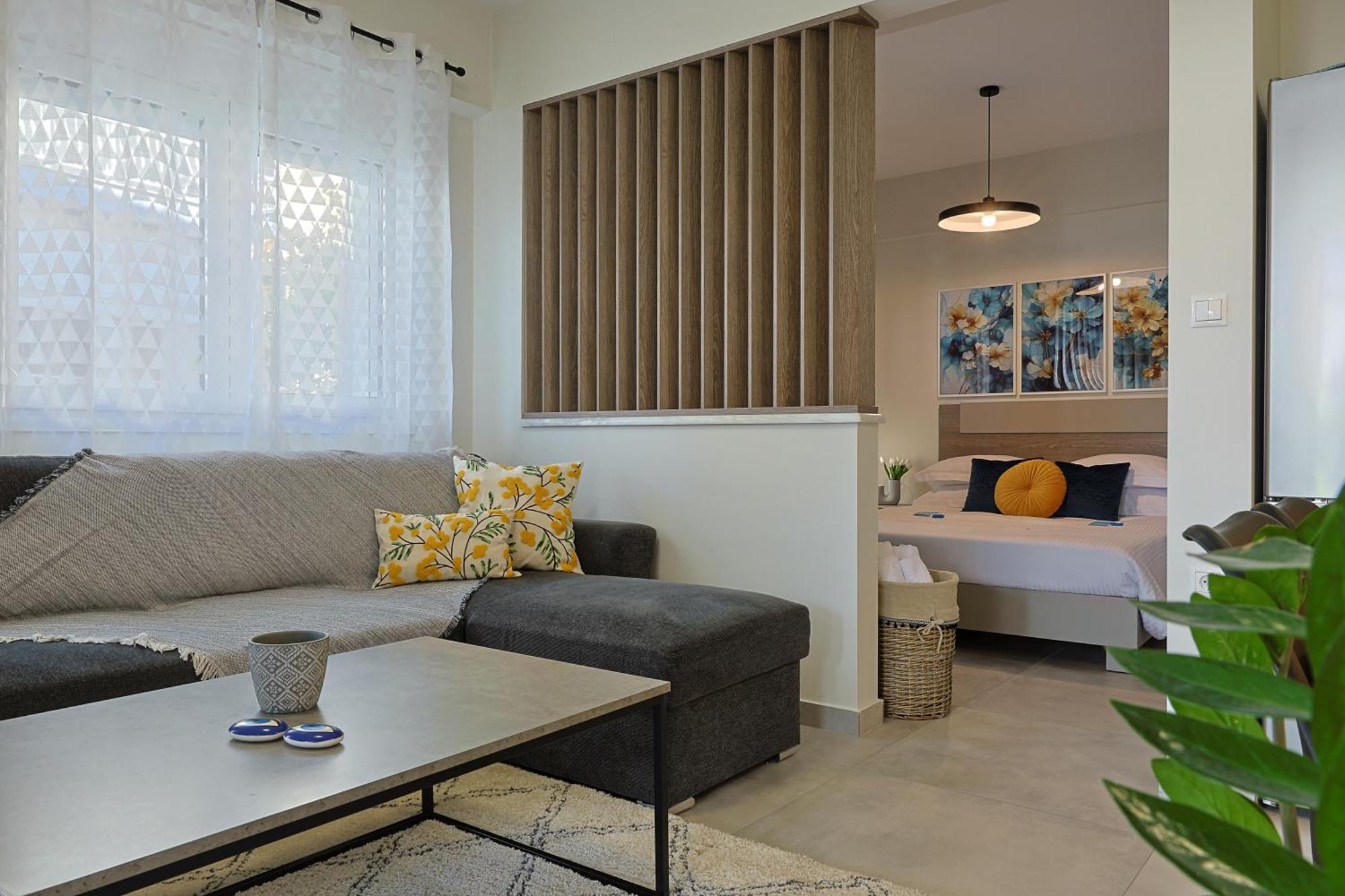 Апартаменты Zeta-Garden Oasis & Private Parking By Optimum Link Катерини Экстерьер фото